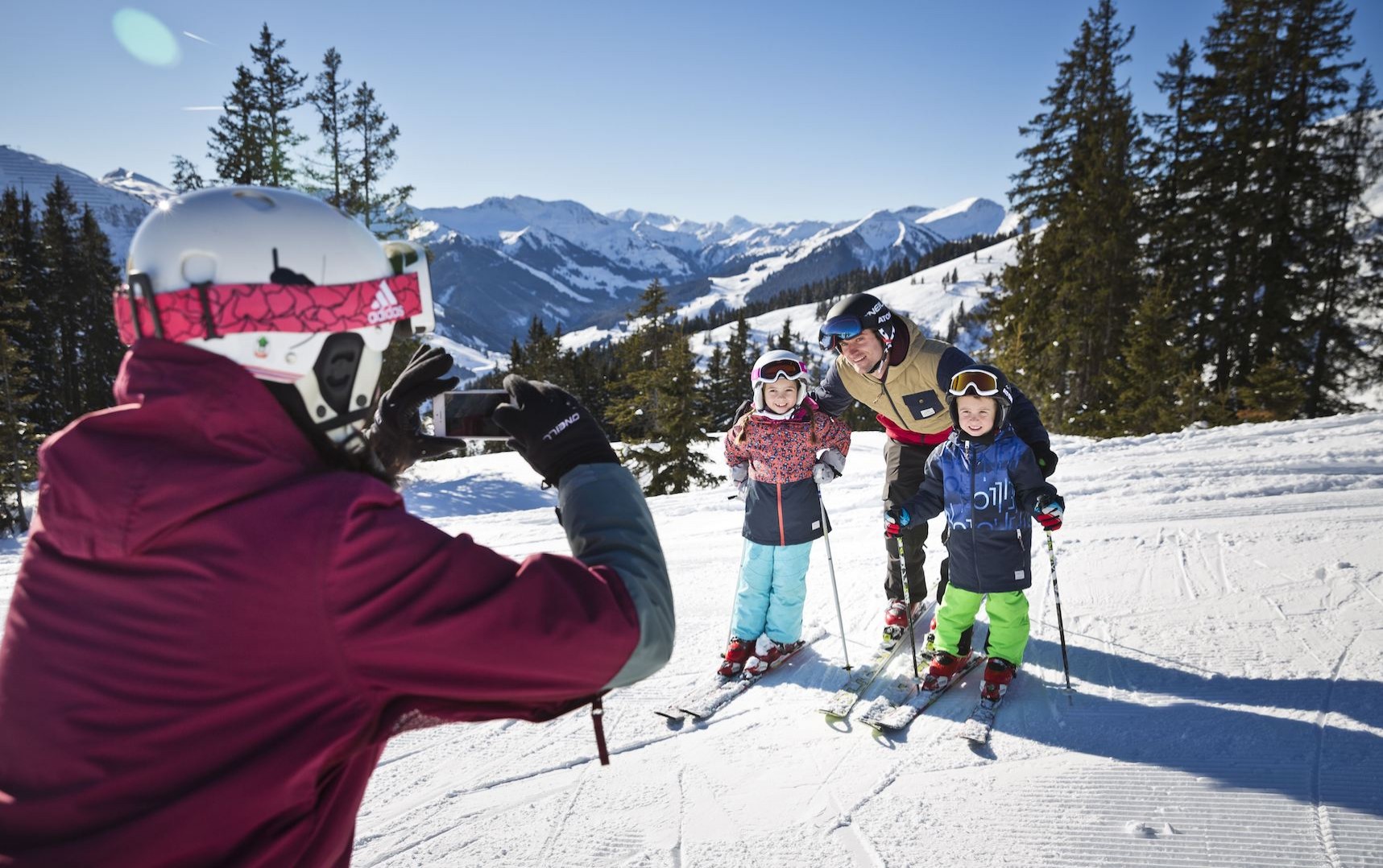 Fun for all ages at the Ski Resort Saalbach-Hinterglemm